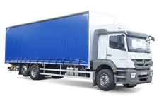 Van Hire Christchurch - 26 Tonne Curtain Side Truck - Truck hire Christchurch