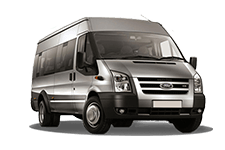 Van Hire Christchurch - Special Ford Minibus LITE - Accommodating 17 - Minibus hire Christchurch