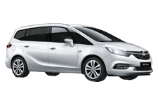 Van Hire Christchurch - Vauxhall Zafira 7-Seater - Minibus hire Christchurch